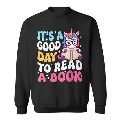 It's a Good Day To Read a Book World Book Day Costume Kids Sweatshirt - Bookorys DE