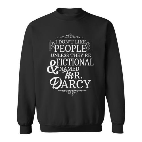 Jane Austen Book Club Mr Darcy Pride And Prejudice Sweatshirt - Bookorys