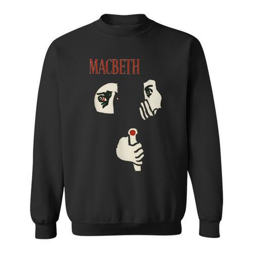 Macbeth William Shakespeare Vintage Book Cover Sweatshirt - Bookorys
