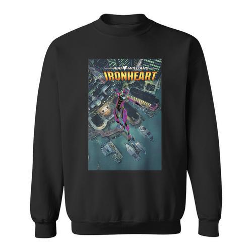 Marvel Comixology Ironheart Issue 3 Comic Book Cover Sweatshirt - Bookorys AU