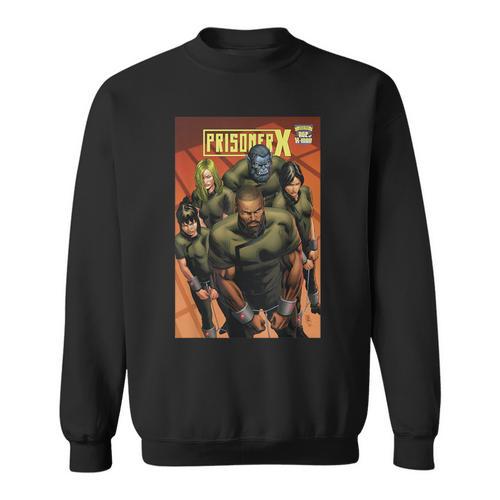 Marvel Comixology Prisoner X Comic Book Cover Sweatshirt - Bookorys DE
