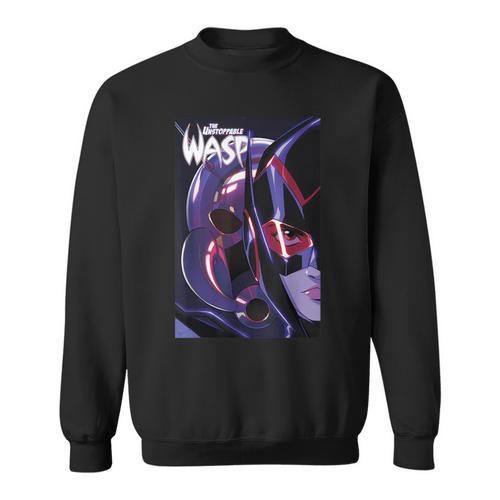 Marvel Comixology Wasp The Attack Of AIM Comic Book Cover Sweatshirt - Bookorys UK