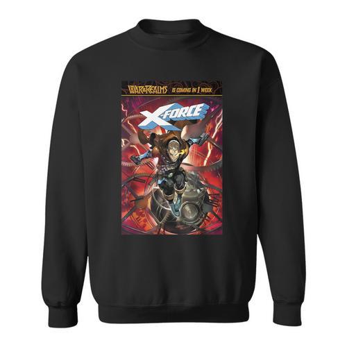 Marvel Comixology X-Force Young Cable Comic Book Cover Sweatshirt - Bookorys DE