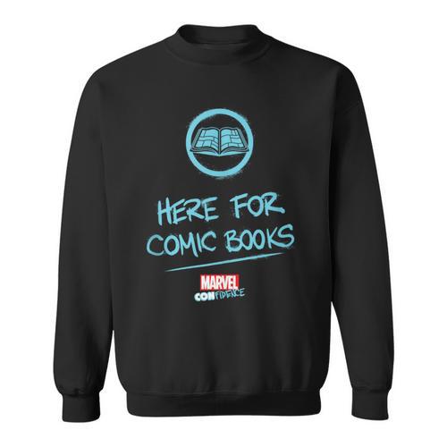 Marvel Confidence Here For Comic Books Sweatshirt - Bookorys UK