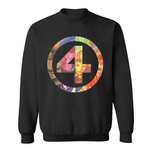 Marvel The Fantastic Four Comic Book Sweatshirt - Bookorys