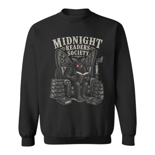 Midnight Readers Society Aesthetic Bookish Sweatshirt - Bookorys AU