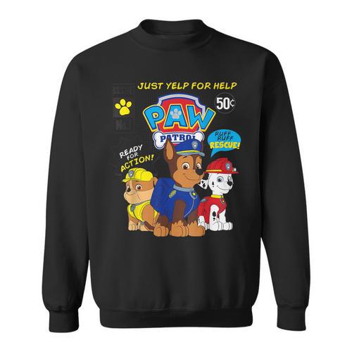 Paw Patrol Comic Book Strip Sweatshirt - Bookorys CA