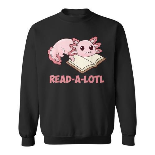 Read-A-Lotl Axolotl Books Reader Sweatshirt - Bookorys UK