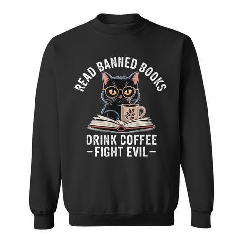 I Read Banned Books Lover Bookworm Love Banned Books Sweatshirt - Bookorys