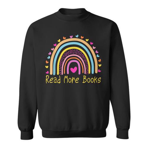 Read More Books English Teacher Rainbow Sweatshirt - Bookorys UK