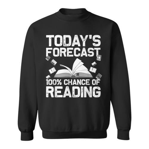 Reading Art For Men Women Bookworm Reading Book Lovers Sweatshirt - Bookorys