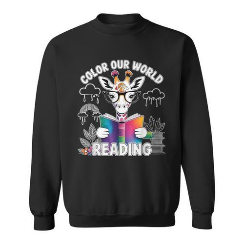 Reading Colors Our World Color Our World 2026 Reading Book Sweatshirt - Bookorys UK