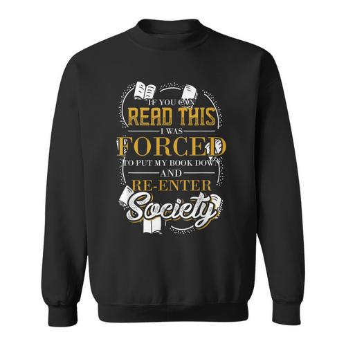 Reading Shirts Bookworm Idea Librarian Book Reader Reading Sweatshirt - Bookorys DE