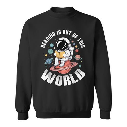 Reading Is Out Of This World Library Week World Book Day Sweatshirt - Bookorys