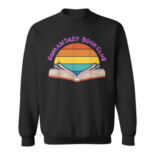 Romantasy Book Club Novel Reading Club Bibliophiles Fiction Sweatshirt - Bookorys CA