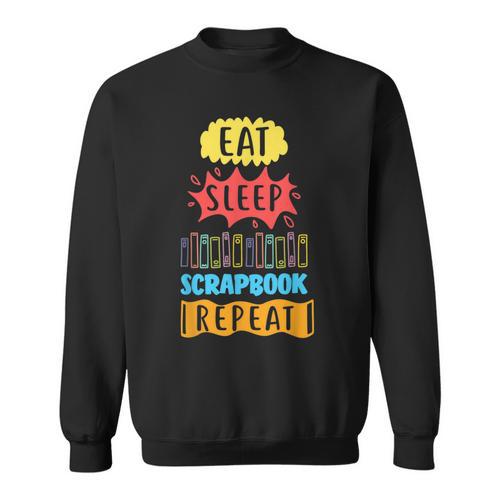 Scrapbooking Humor Crafty Scrap Book Lover Sweatshirt - Bookorys DE