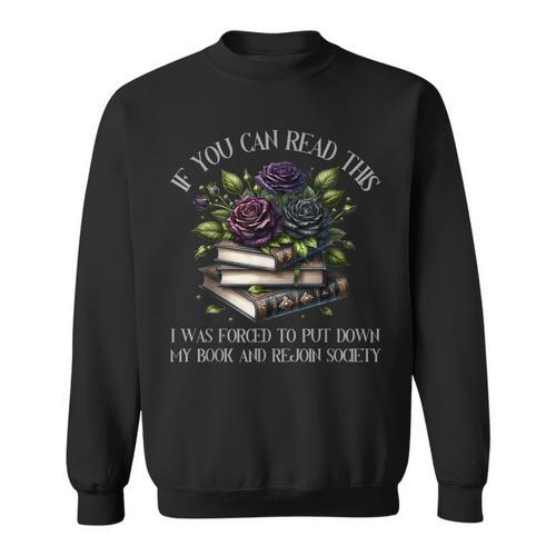 Spicy Books Put Down My Book Dark Romance Merch Bookish Sweatshirt - Bookorys