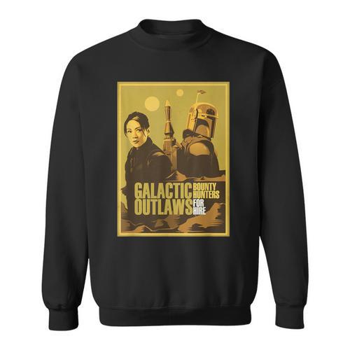 Star Wars The Book Of Boba Fett Fennec Outlaws Poster Sweatshirt - Bookorys