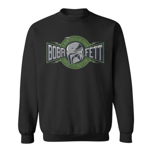 Star Wars The Book Of Boba Fett A New Boss In Town Logo Sweatshirt - Bookorys