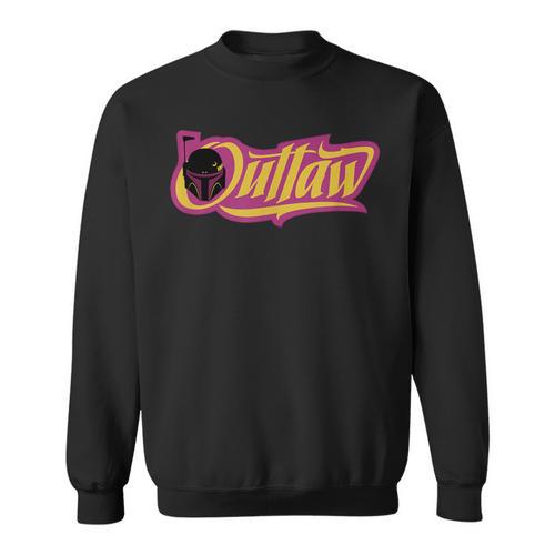 Star Wars The Book Of Boba Fett Outlaw Logo Sweatshirt - Bookorys CA