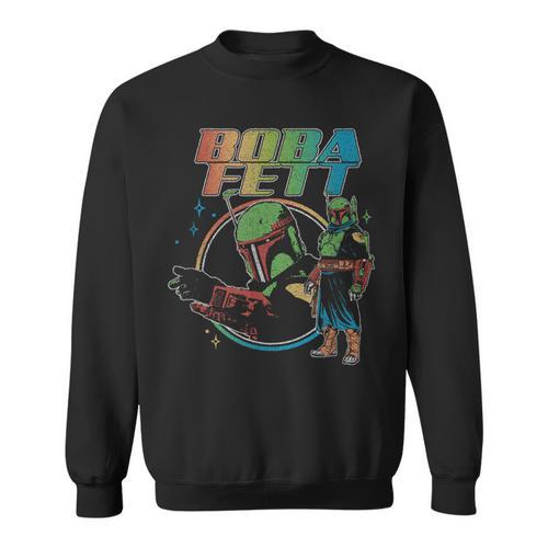 Star Wars The Book Of Boba Fett Rainbow Logo Sweatshirt - Bookorys UK
