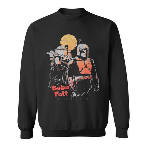 Star Wars The Book Of Boba Fett Retro Color Pop Poster Sweatshirt - Bookorys AU