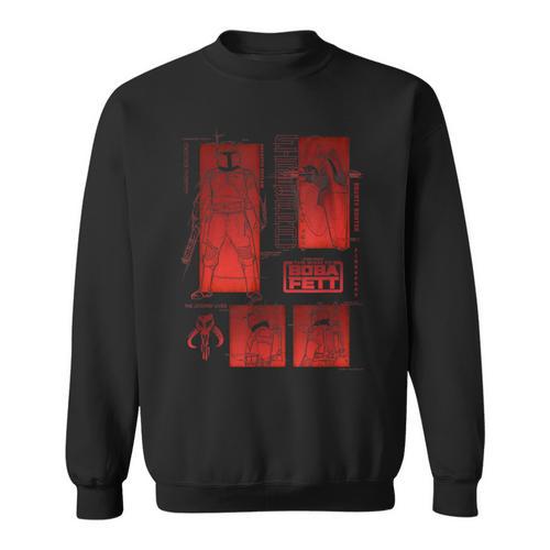 Star Wars The Book Of Boba Fett Sketch Panels Sweatshirt - Bookorys