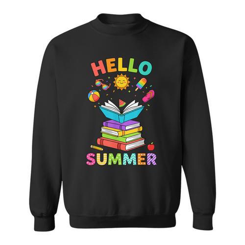 Summer Reading Books Librarian Teacher Last Day Of School Sweatshirt - Bookorys