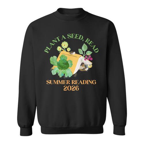 Unearth a Story Summer Reading 2026 Dinosaur Book Kids Sweatshirt - Bookorys DE