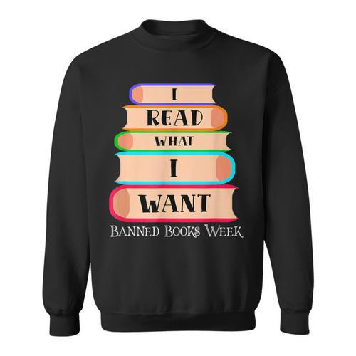 Vintage I Read What I Want Book Lovers Sweatshirt - Bookorys UK