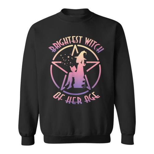 Witch For Book Lovers Reading Clothing Girls Pajamas Sweatshirt - Bookorys DE