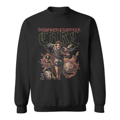 Women's Dungeon Crawler Carl The Inevitable Ruin Cover LitRPG Book Sweatshirt - Bookorys CA