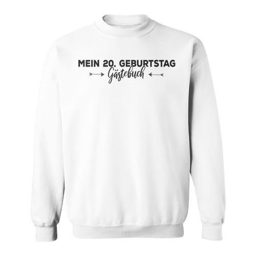 20th Birthday Guest Book For 1999 Born T-Shirt Sweatshirt - Bookorys DE