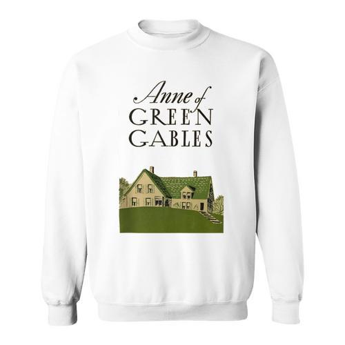 Anne Of Green Gables LM Montgomery Vintage Book Cover Sweatshirt - Bookorys