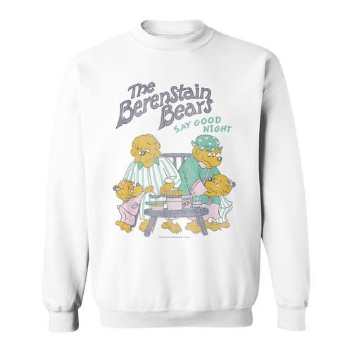 The Berenstain Bears Say Good Night Family Vintage Book Sweatshirt - Bookorys