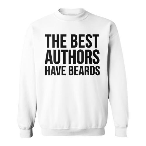 Book Author The Best Authors Have Beards Sweatshirt - Bookorys