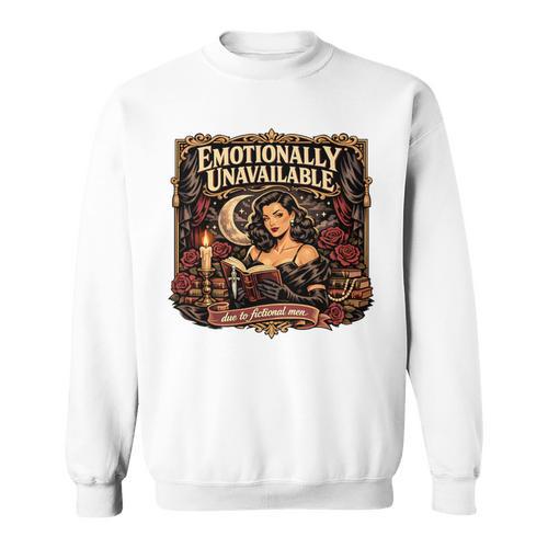 Book Reading Outfit Woman Thriller Merch Dark Romance Reader Premium Tri-Blend Sweatshirt - Bookorys CA