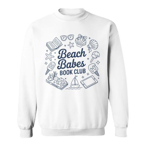 Bookish Reading Beach Babes Book Club Sweatshirt - Bookorys DE