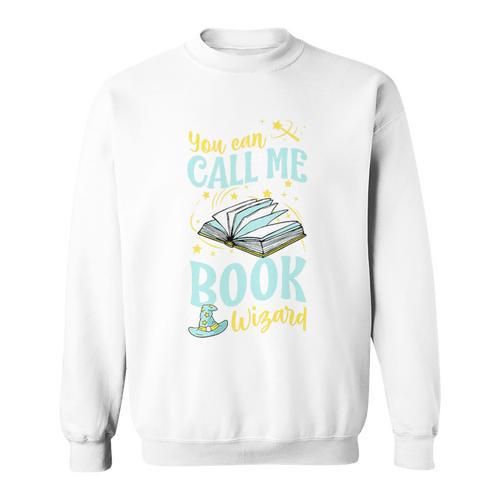 You Can Call Me Book Wizard Librarian Premium Tri-Blend Sweatshirt - Bookorys DE
