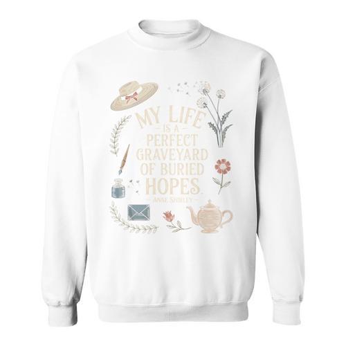 Dramatic Book Lover Quote Sweatshirt - Bookorys CA