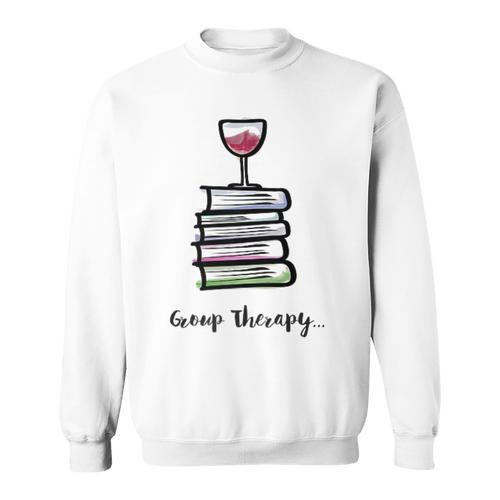 GROUP THERAPY Book Club Sweatshirt - Bookorys DE