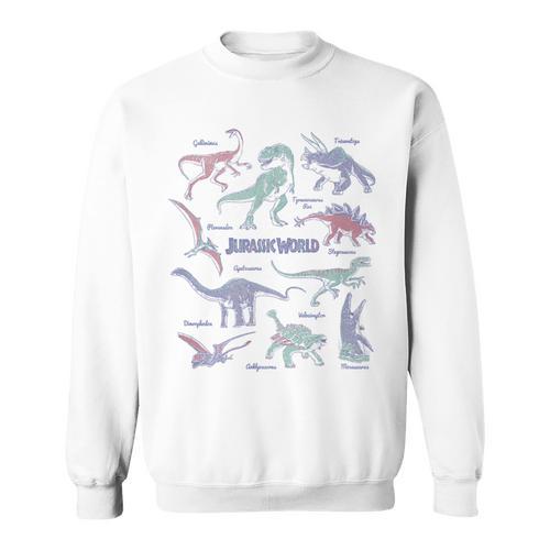 Jurassic World Dinosaurs Textbook Page Sweatshirt - Bookorys