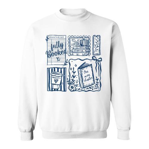 Just One More Chapter Books And Coffee Sweatshirt - Bookorys DE