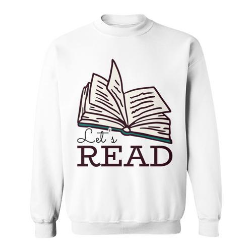 Let's Read Books Sweatshirt - Bookorys