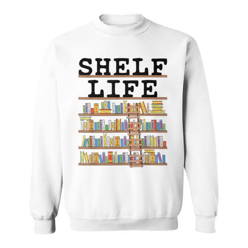 Librarian Book Lover Reader Shelf Bookshelf Women Sweatshirt - Bookorys DE