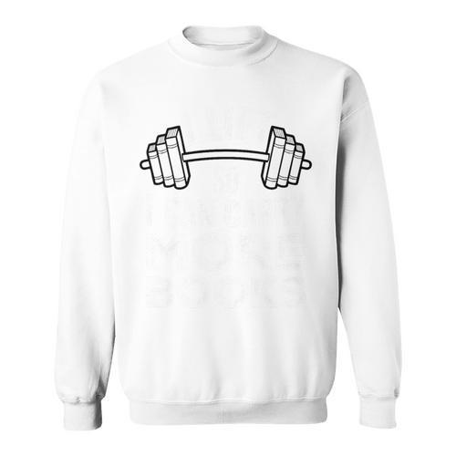 I Lift So I Can Carry More Books Premium Tri-Blend Sweatshirt - Bookorys UK