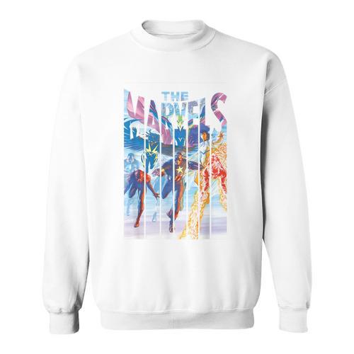 Marvel The Marvels Comic Book Cover 1 Sweatshirt - Bookorys CA