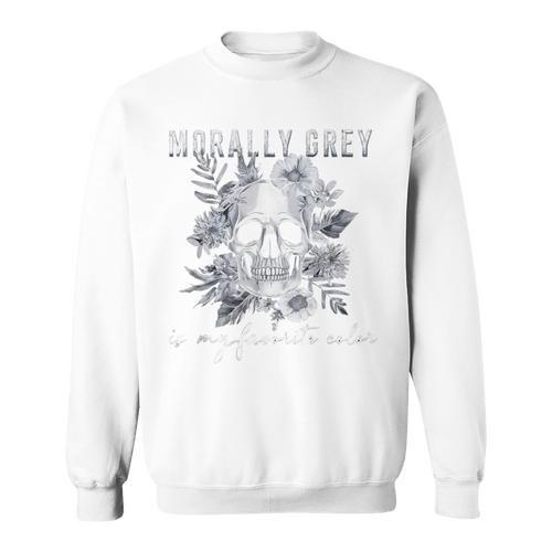Morally Grey Is My Favorite Color Morally Grey Book Club Sweatshirt - Bookorys DE