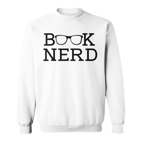 Nerd Book For Enthusiastic Book Readers And Book Lovers Sweatshirt - Bookorys UK