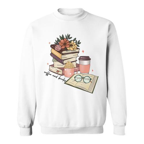 Read Books Drink Coffee For Women Premium Tri-Blend Sweatshirt - Bookorys